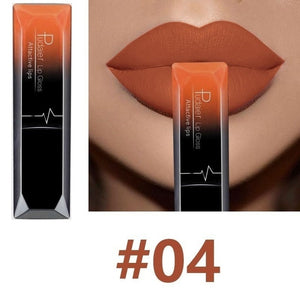 Hot Sales Waterproof Nude Matte Velvet Glossy Lip Gloss Lipstick Lip Balm Sexy Red Lip Tint 21 Colors Women Fashion Makeup Gift - Tous-Chez-Max