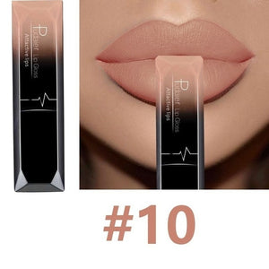 Hot Sales Waterproof Nude Matte Velvet Glossy Lip Gloss Lipstick Lip Balm Sexy Red Lip Tint 21 Colors Women Fashion Makeup Gift - Tous-Chez-Max