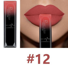 Charger l&#39;image dans la galerie, Hot Sales Waterproof Nude Matte Velvet Glossy Lip Gloss Lipstick Lip Balm Sexy Red Lip Tint 21 Colors Women Fashion Makeup Gift - Tous-Chez-Max