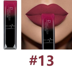 Hot Sales Waterproof Nude Matte Velvet Glossy Lip Gloss Lipstick Lip Balm Sexy Red Lip Tint 21 Colors Women Fashion Makeup Gift - Tous-Chez-Max