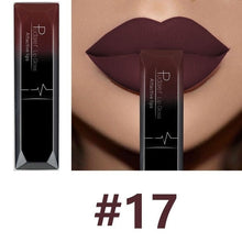 Charger l&#39;image dans la galerie, Hot Sales Waterproof Nude Matte Velvet Glossy Lip Gloss Lipstick Lip Balm Sexy Red Lip Tint 21 Colors Women Fashion Makeup Gift - Tous-Chez-Max